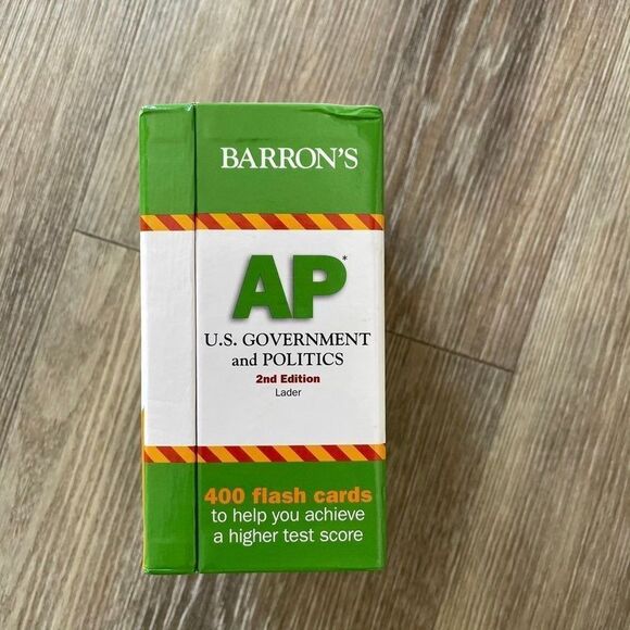 Barons AP US government flash cards - Picture 3 of 5